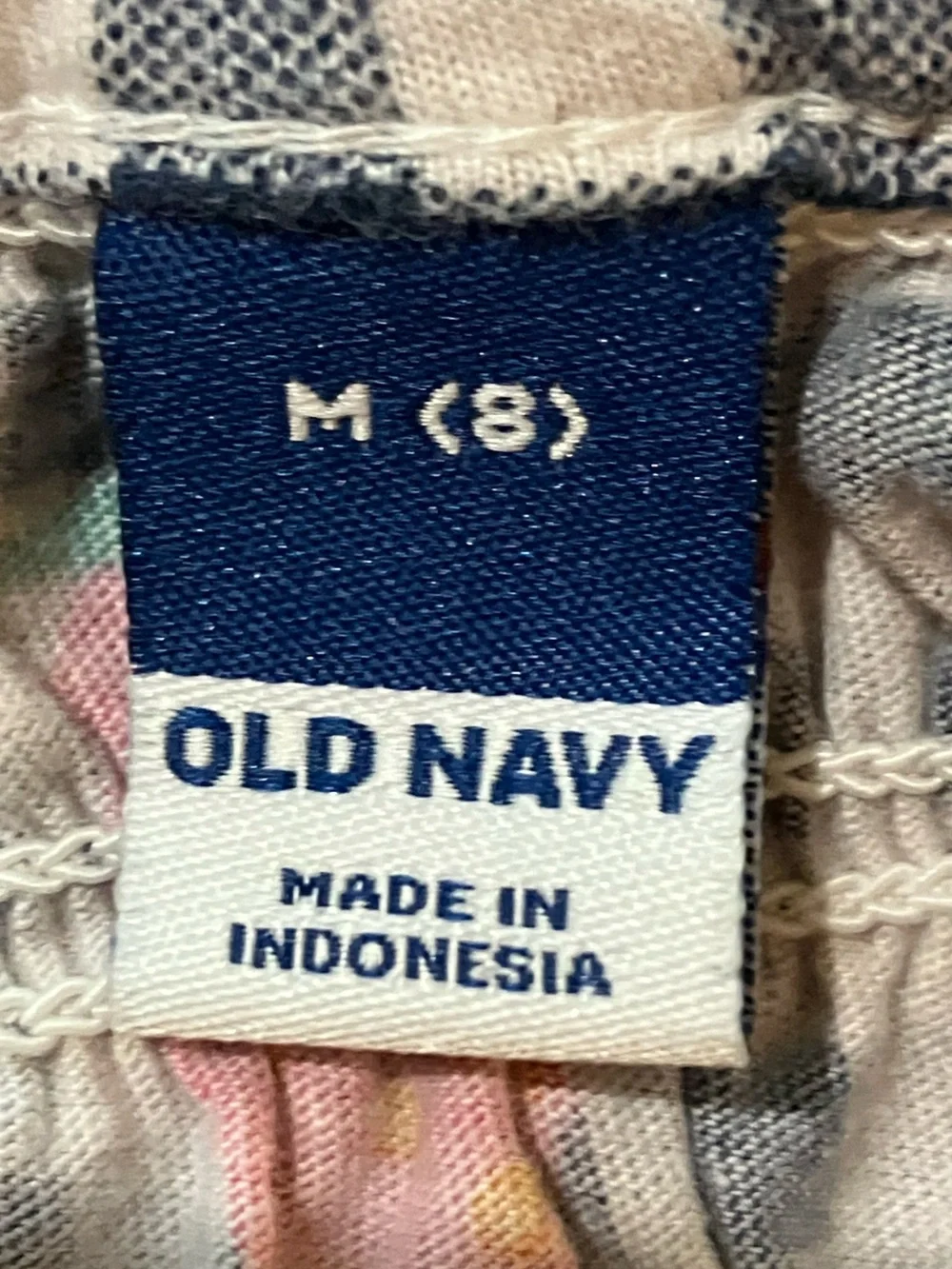 Old Navy girls medium (8) smocked top 1 piece shorts